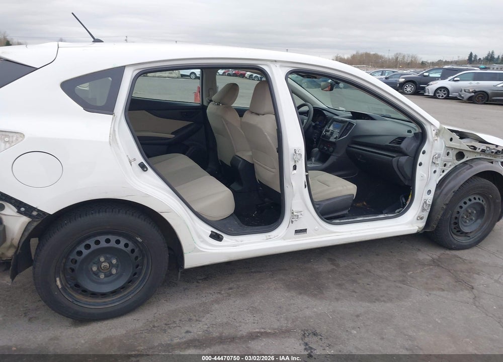 2017 SUBARU IMPREZA 2.0I VIN: 4S3GTAA64H3707725