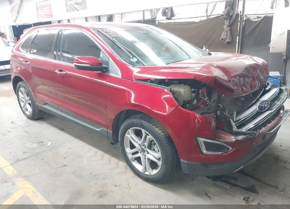 2016 FORD EDGE TITANIUM VIN: 2FMPK3K97GBB94813