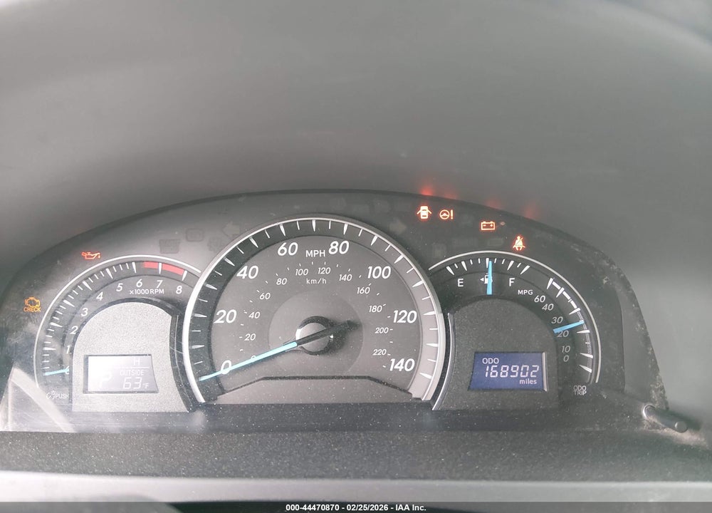 2012 TOYOTA CAMRY LE VIN: 4T1BF1FK7CU625459