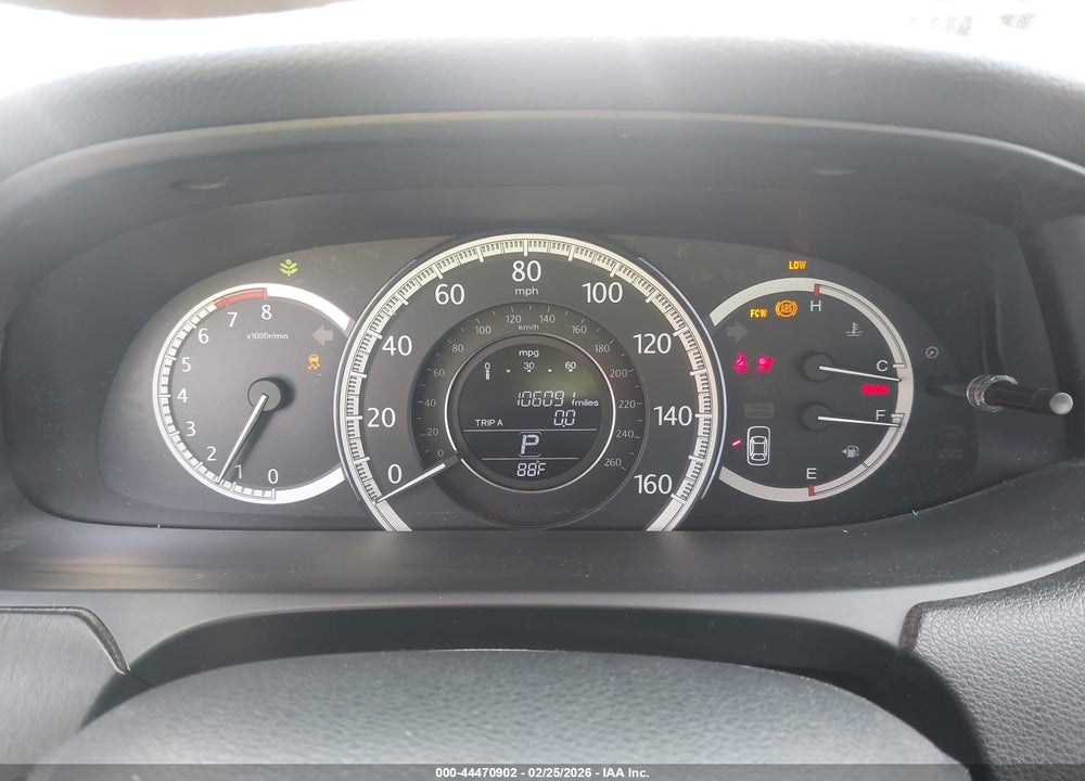 2013 HONDA ACCORD EX-L VIN: 1HGCR2F89DA136852