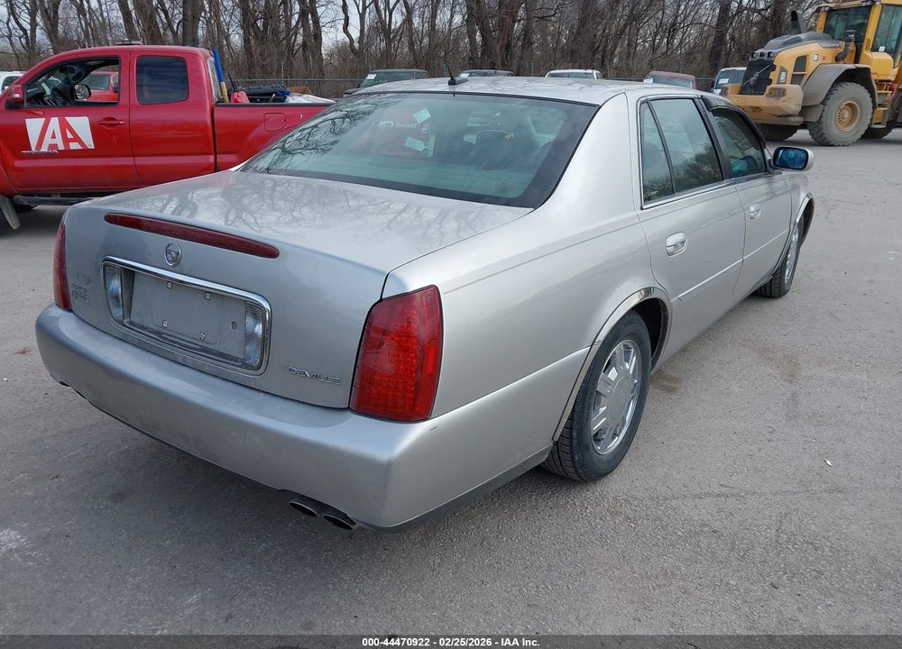 2005 CADILLAC DEVILLE LIVERY VIN: 1G6KD54Y35U268165