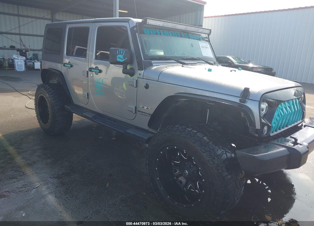 2018 JEEP WRANGLER JK UNLIMITED SAHARA 4X4 VIN: 1C4HJWEG8JL929023