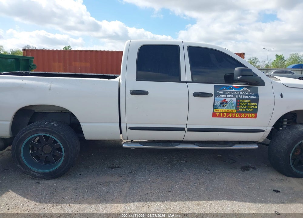 2006 DODGE RAM 2500 SLT/TRX4 OFF ROAD/SPORT/POWER WAGON VIN: 1D7KS28C36J234073