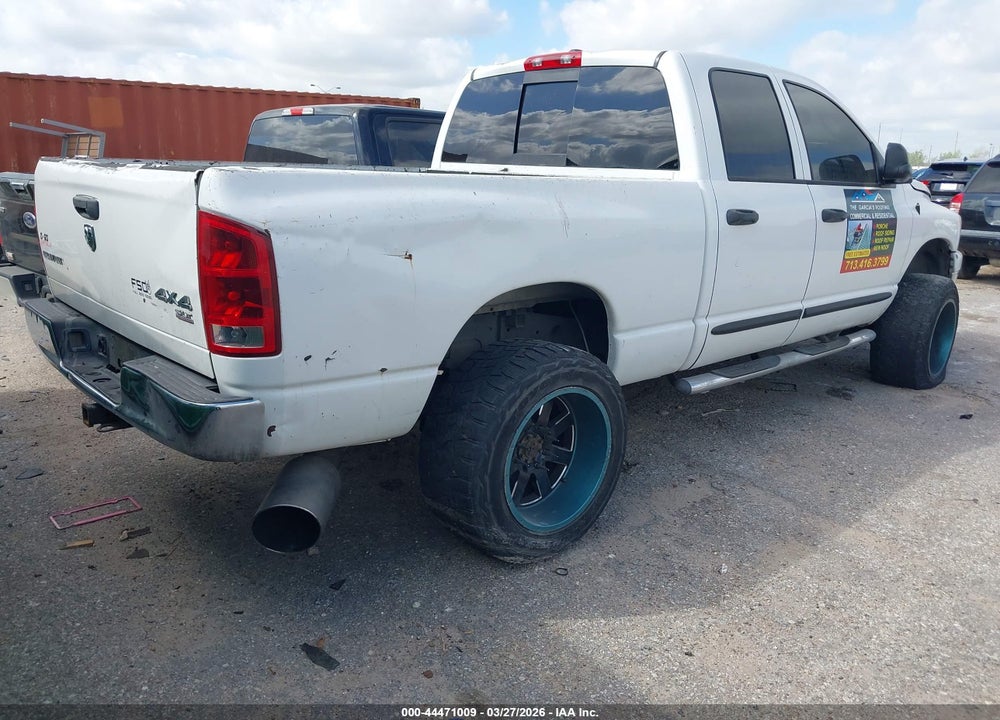 2006 DODGE RAM 2500 SLT/TRX4 OFF ROAD/SPORT/POWER WAGON VIN: 1D7KS28C36J234073