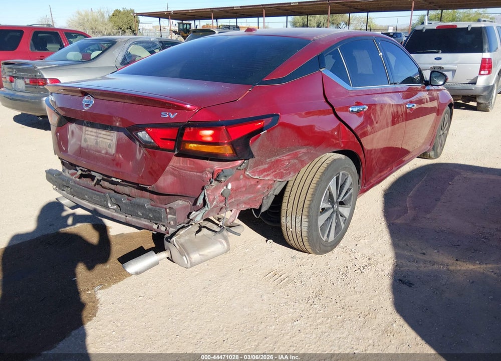 2020 NISSAN ALTIMA SV FWD VIN: 1N4BL4DV6LC278438
