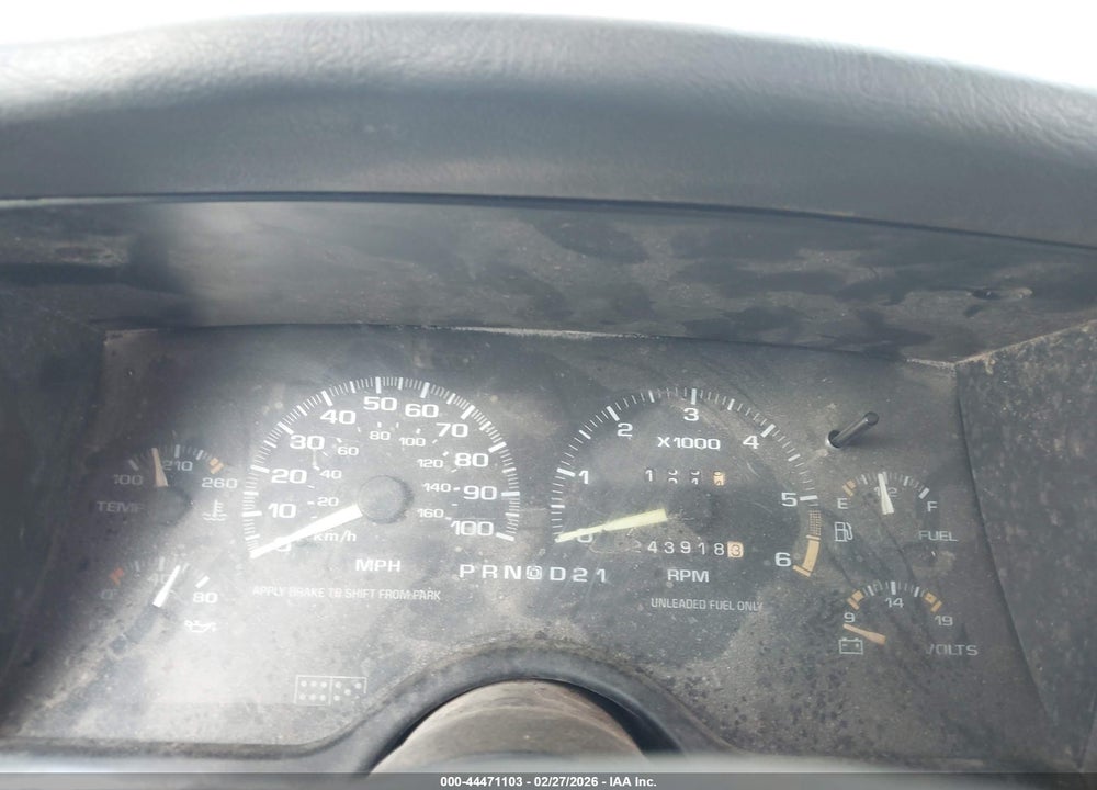 1994 CHEVROLET S TRUCK S10 VIN: 1GCCS19Z5R8195462