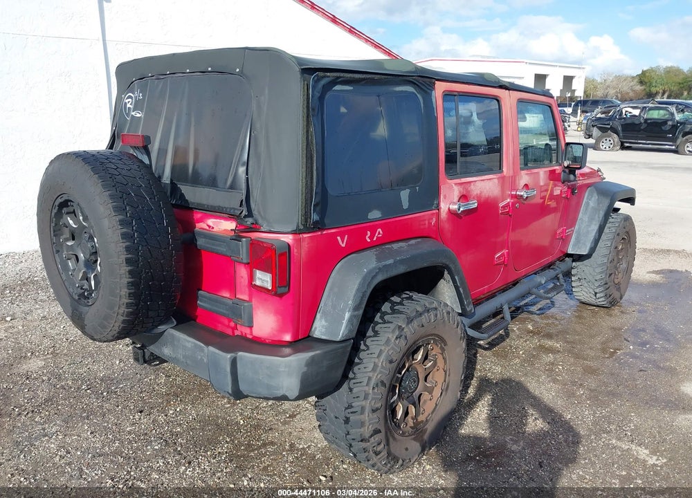 2007 JEEP WRANGLER UNLIMITED RUBICON VIN: 1J4GA69187L101879