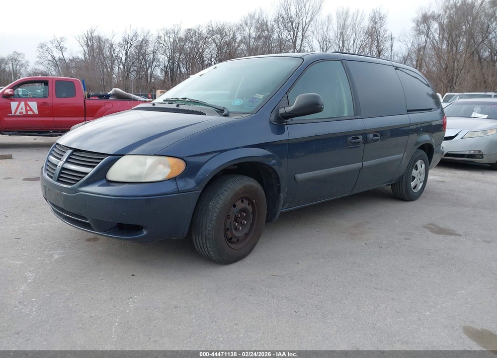 2007 DODGE GRAND CARAVAN SE VIN: 1D4GP24R27B254955
