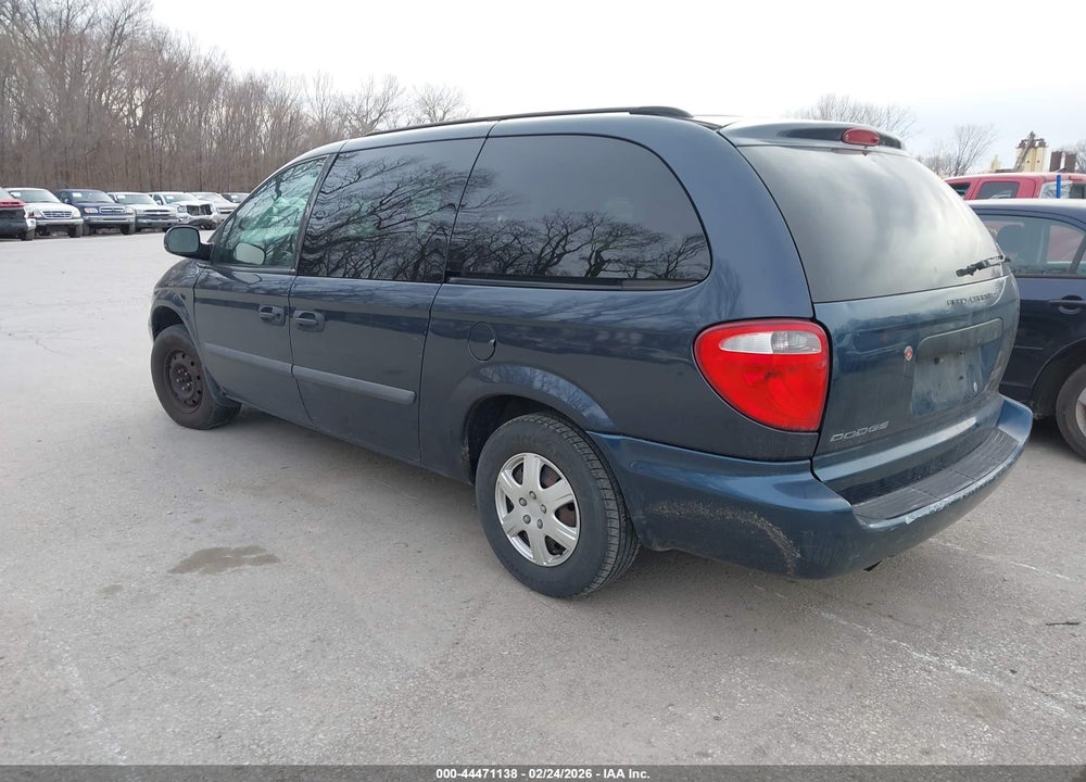 2007 DODGE GRAND CARAVAN SE VIN: 1D4GP24R27B254955