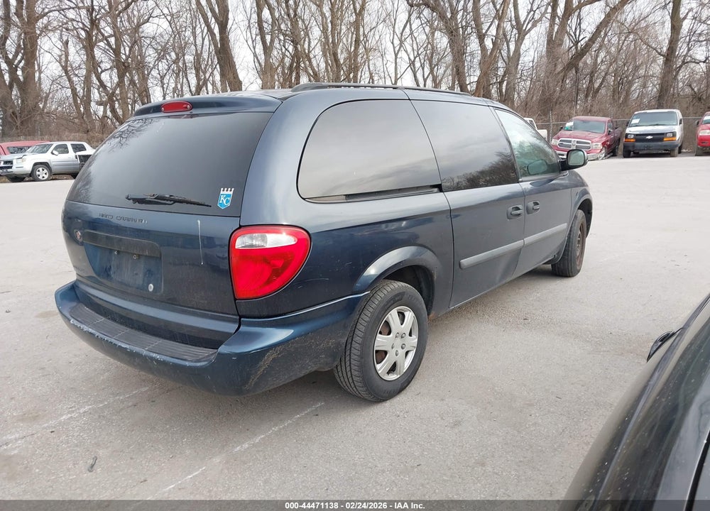 2007 DODGE GRAND CARAVAN SE VIN: 1D4GP24R27B254955