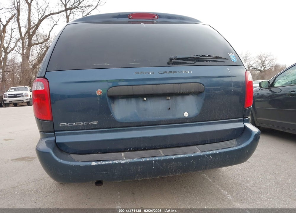 2007 DODGE GRAND CARAVAN SE VIN: 1D4GP24R27B254955