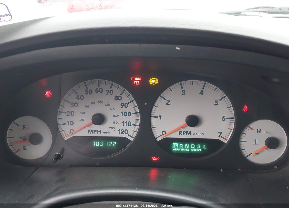 2007 DODGE GRAND CARAVAN SE VIN: 1D4GP24R27B254955