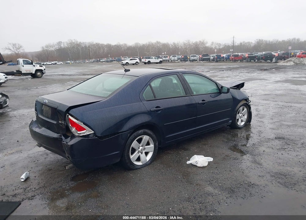 2009 FORD FUSION SE VIN: 3FAHP07109R134944