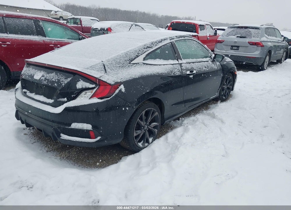 2020 HONDA CIVIC SPORT VIN: 2HGFC4B86LH300753