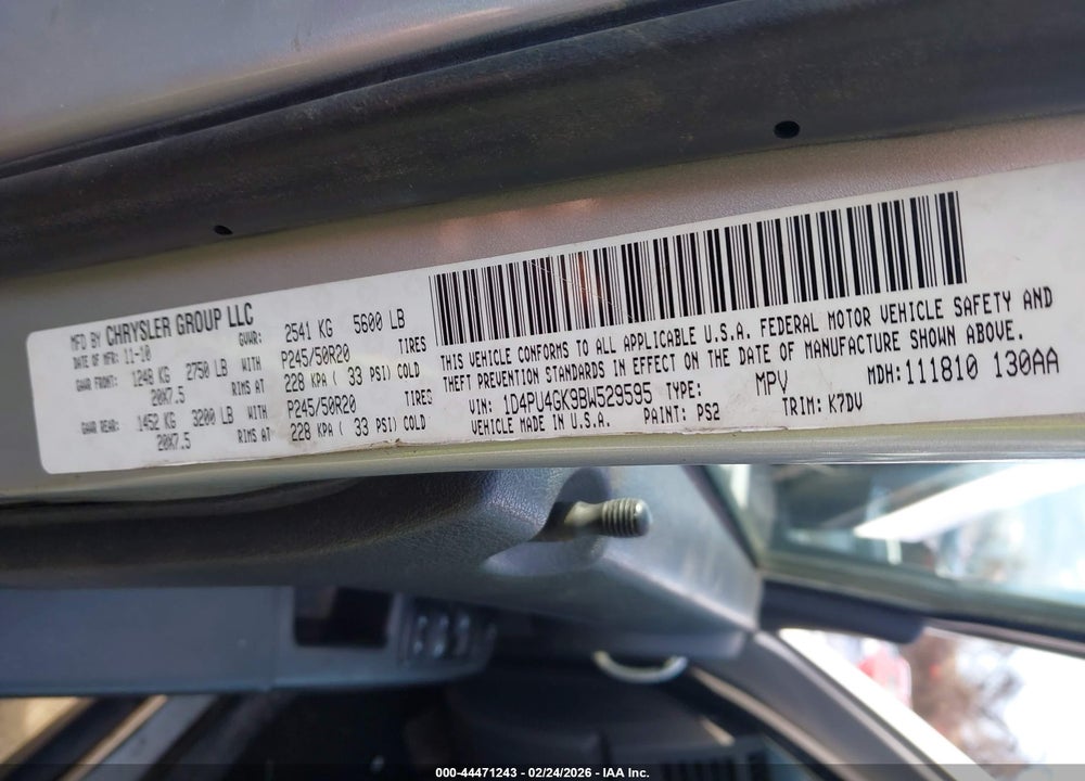 2011 DODGE NITRO HEAT VIN: 1D4PU4GK9BW529595