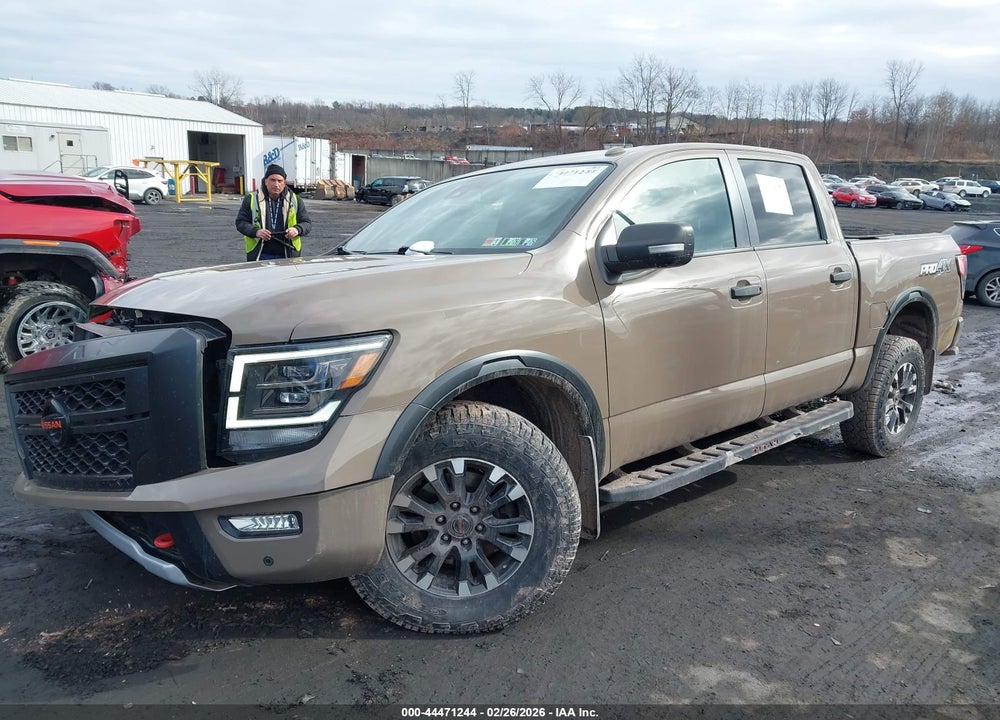 2020 NISSAN TITAN PRO-4X 4X4 VIN: 1N6AA1ED1LN508064