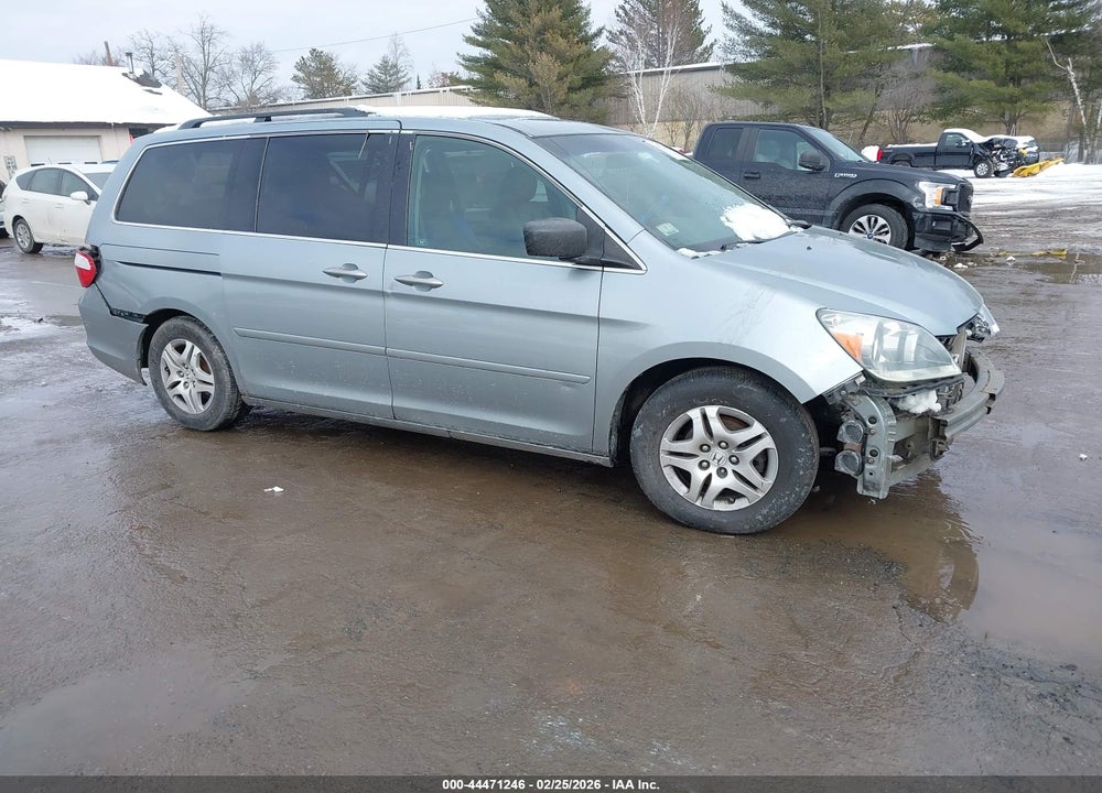 2007 HONDA ODYSSEY EX VIN: 5FNRL38467B027884