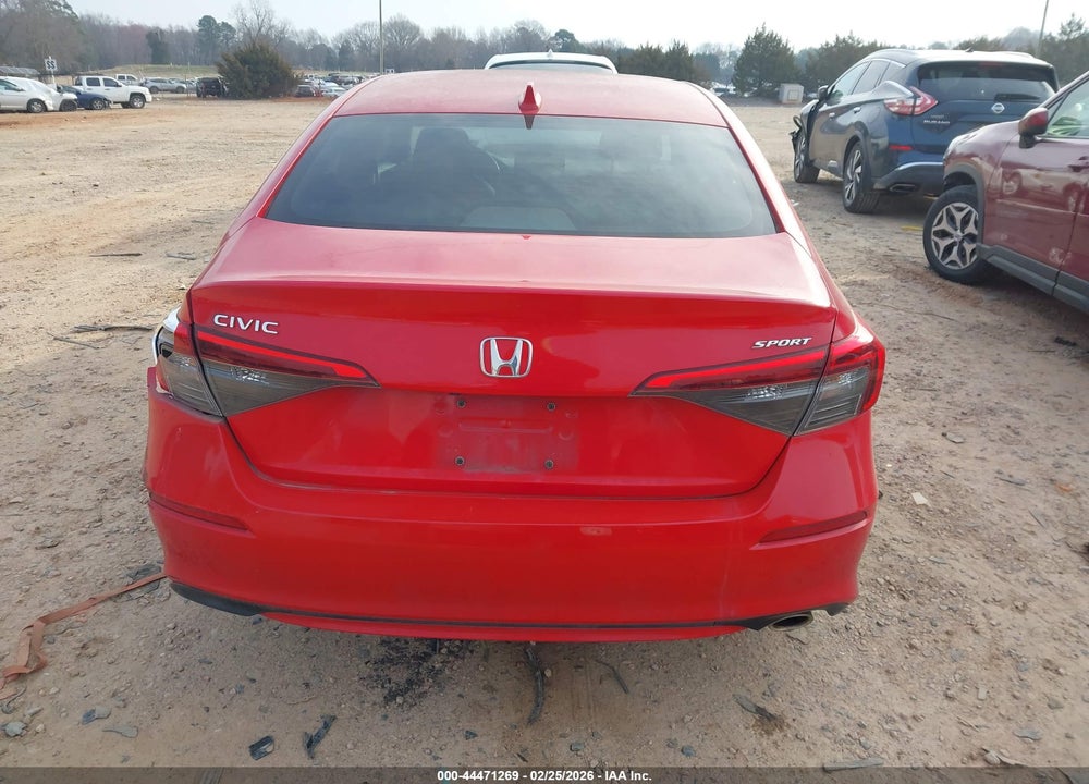 2022 HONDA CIVIC SPORT VIN: 2HGFE2F55NH528048