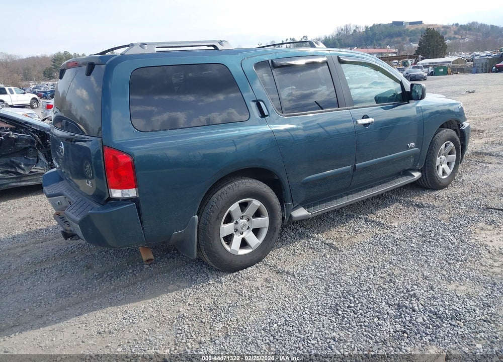 2005 NISSAN ARMADA LE VIN: 5N1AA08B15N720534