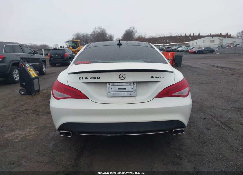 2016 MERCEDES-BENZ CLA 250 4MATIC VIN: WDDSJ4GB5GN354040