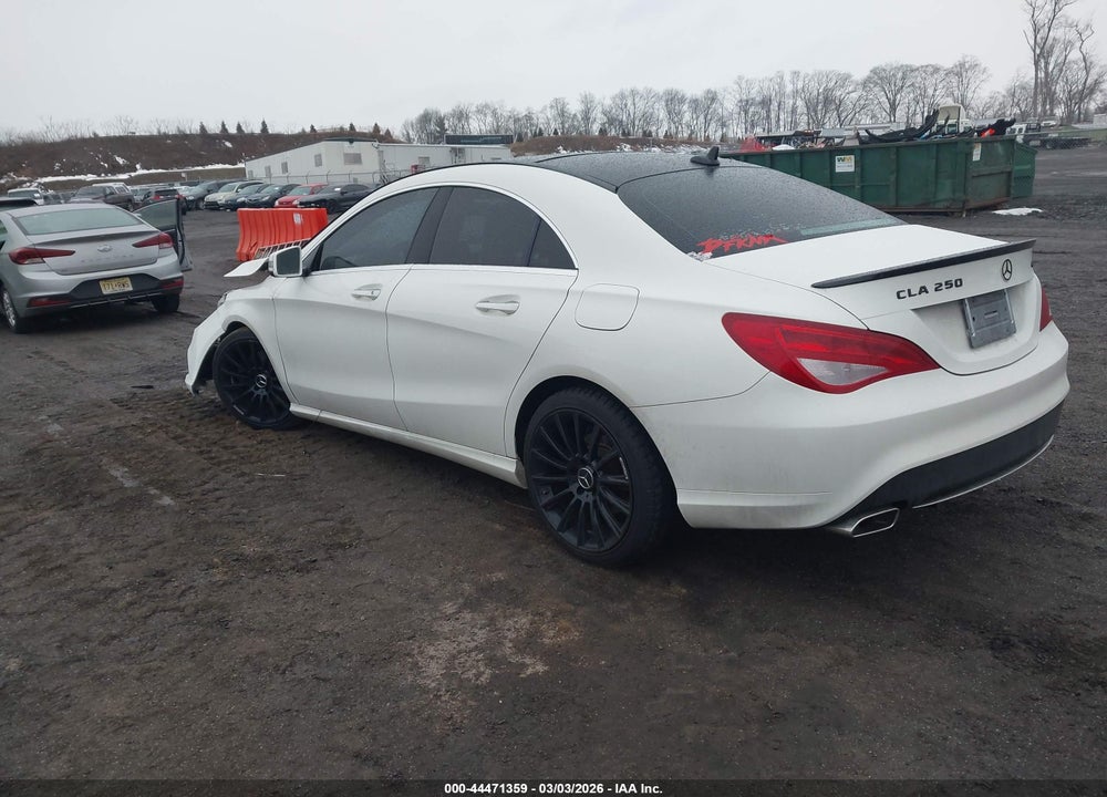 2016 MERCEDES-BENZ CLA 250 4MATIC VIN: WDDSJ4GB5GN354040