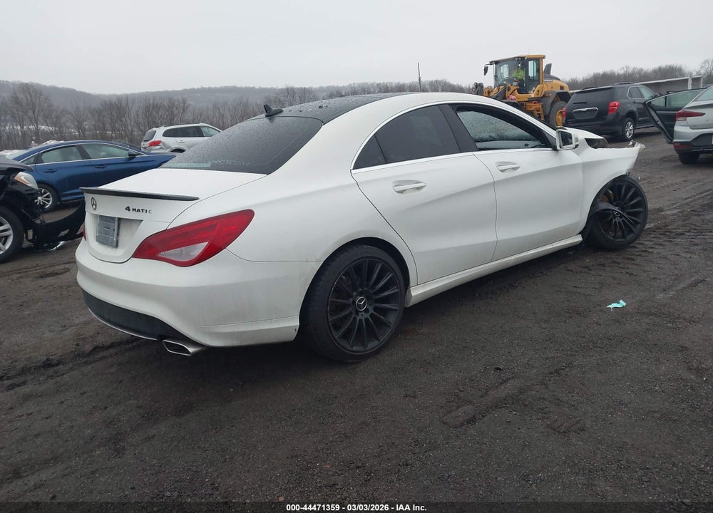 2016 MERCEDES-BENZ CLA 250 4MATIC VIN: WDDSJ4GB5GN354040