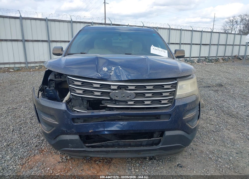 2016 FORD EXPLORER VIN: 1FM5K7B8XGGC38981