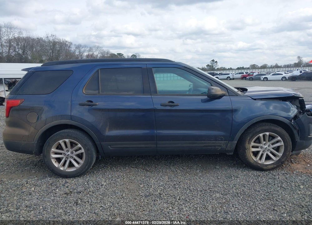 2016 FORD EXPLORER VIN: 1FM5K7B8XGGC38981