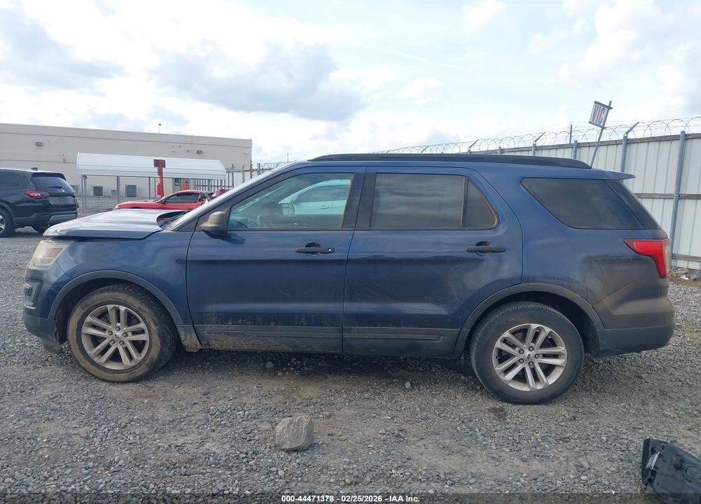 2016 FORD EXPLORER VIN: 1FM5K7B8XGGC38981