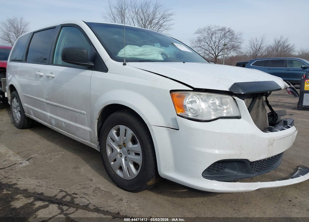 2014 DODGE GRAND CARAVAN SE VIN: 2C4RDGBG3ER291802