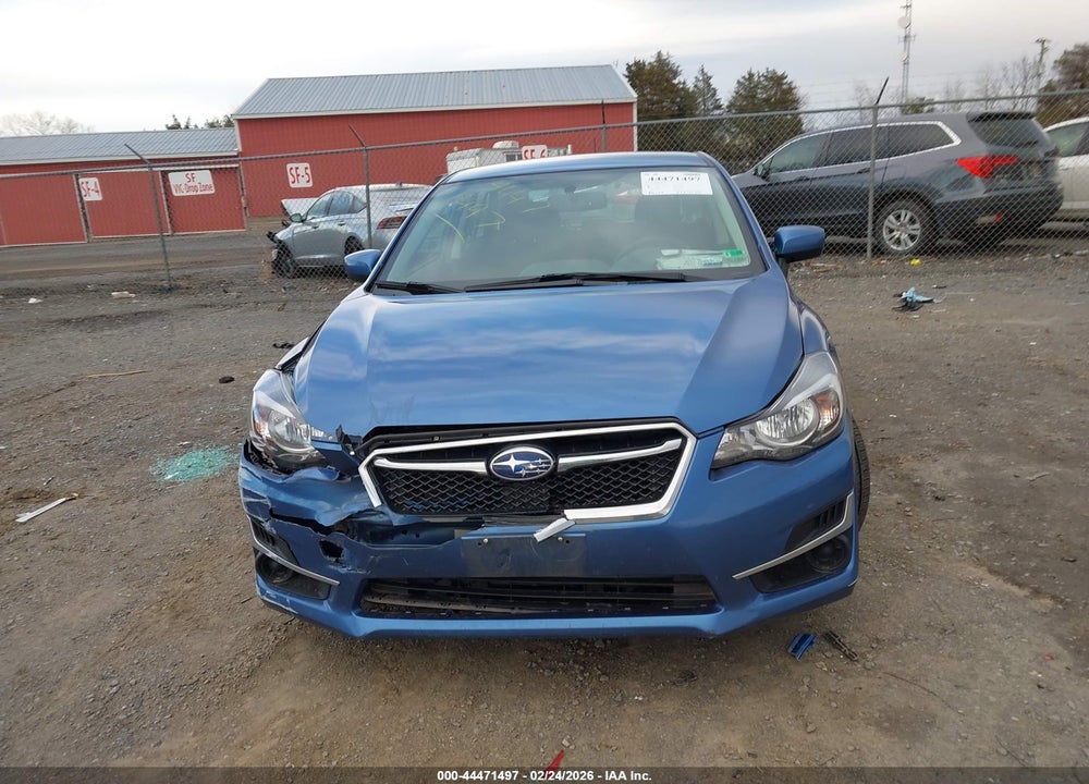 2016 SUBARU IMPREZA 2.0I PREMIUM VIN: JF1GPAB68G8256793