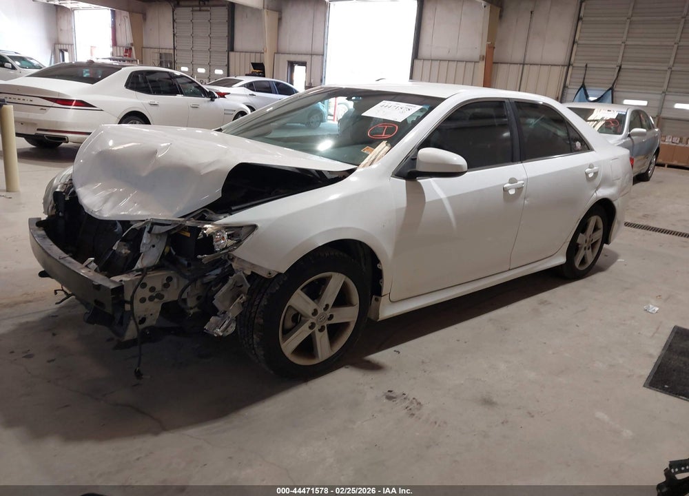 2012 TOYOTA CAMRY SE VIN: 4T1BF1FK1CU104642