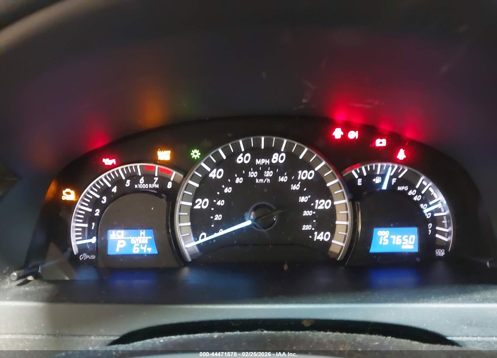 2012 TOYOTA CAMRY SE VIN: 4T1BF1FK1CU104642