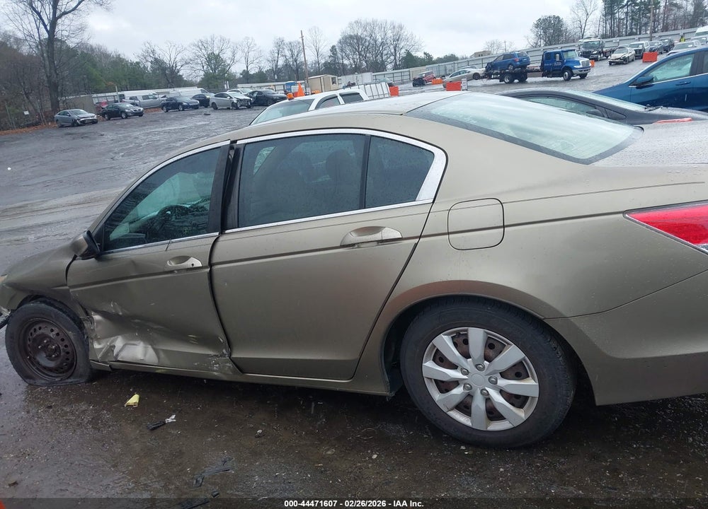 2008 HONDA ACCORD 2.4 LX VIN: 1HGCP26368A029015
