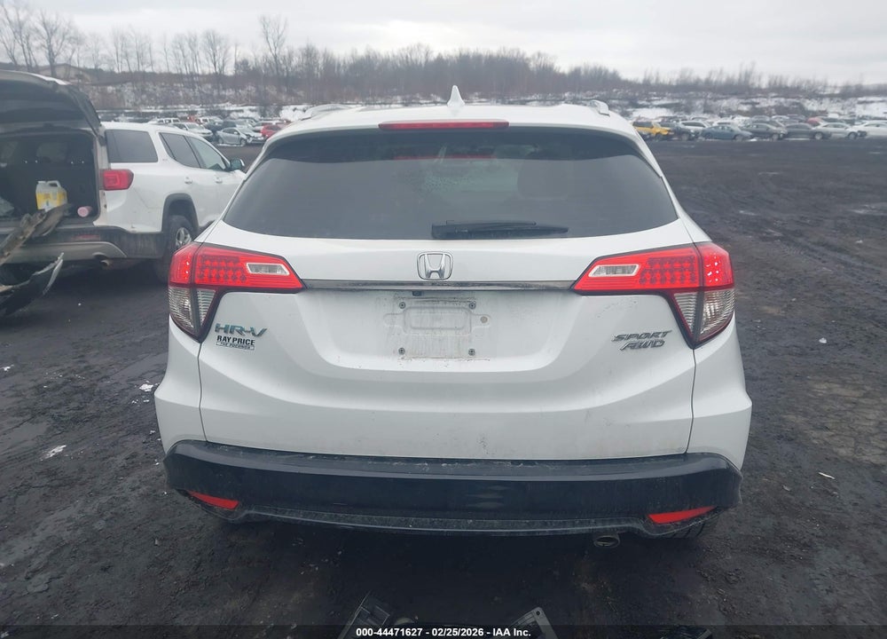 2019 HONDA HR-V SPORT VIN: 3CZRU6H18KM739624