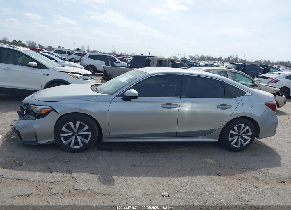 2026 HONDA CIVIC LX VIN: 2HGFE2F29TH538357