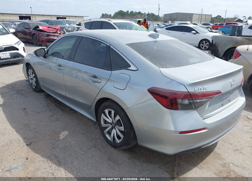 2026 HONDA CIVIC LX VIN: 2HGFE2F29TH538357