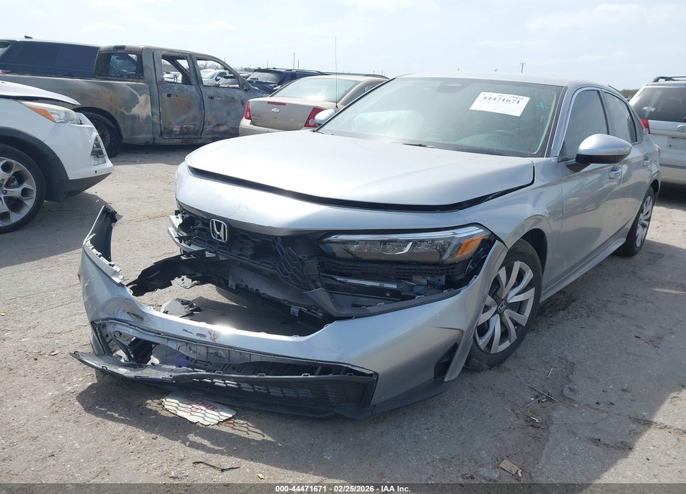 2026 HONDA CIVIC LX VIN: 2HGFE2F29TH538357