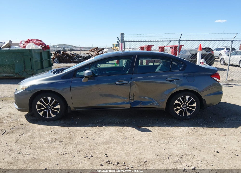 2013 HONDA CIVIC EX-L VIN: 2HGFB2F9XDH552775