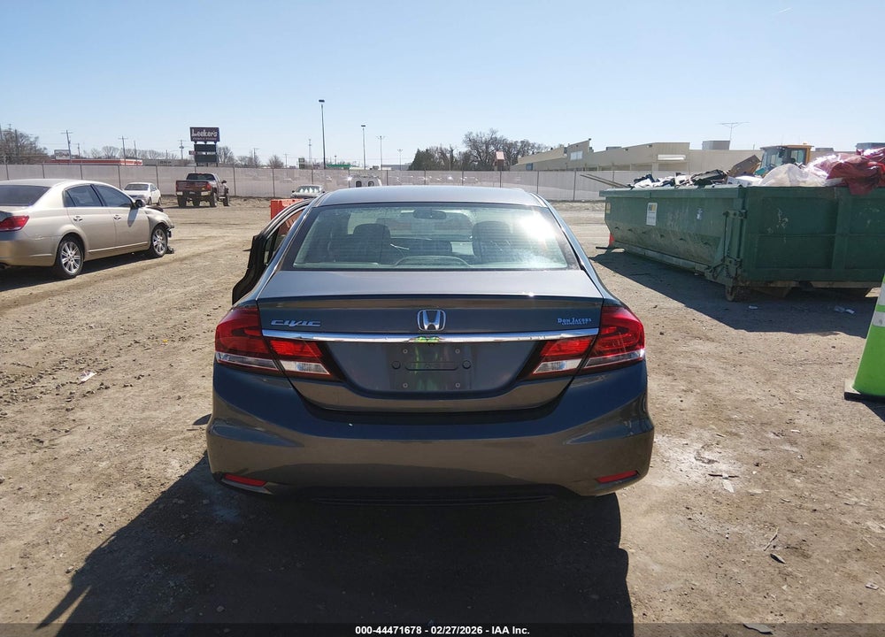 2013 HONDA CIVIC EX-L VIN: 2HGFB2F9XDH552775