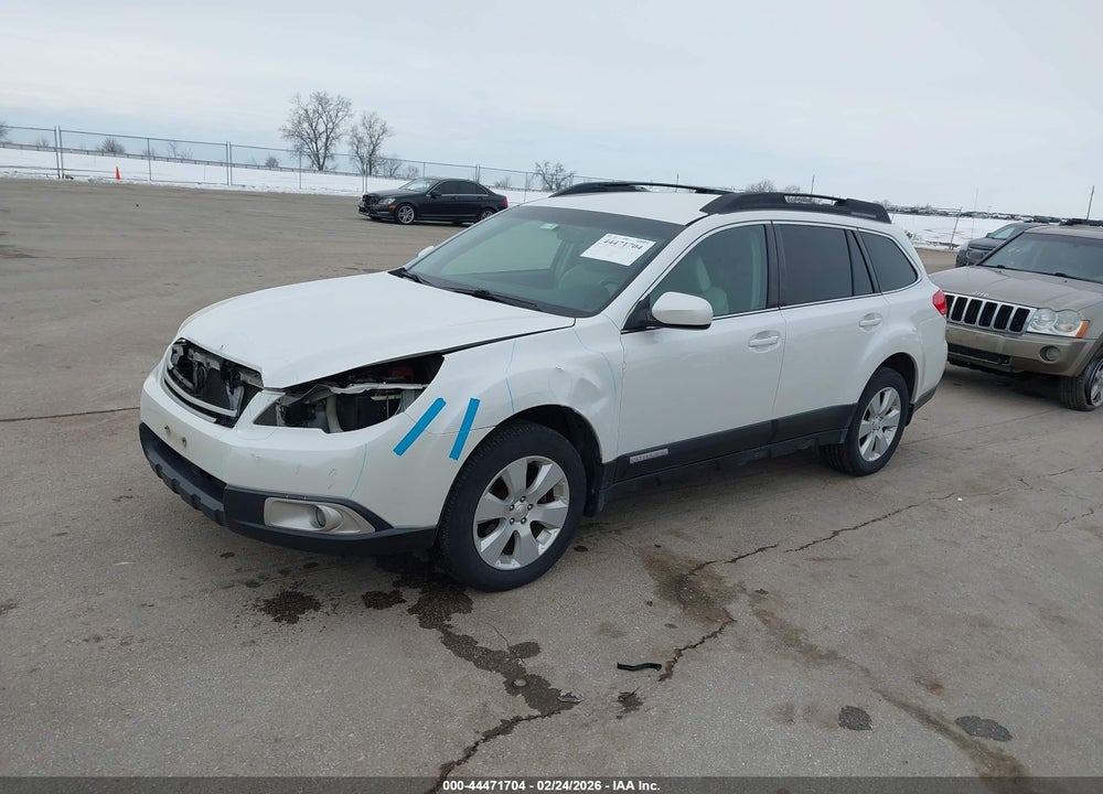 2012 SUBARU OUTBACK 2.5I PREMIUM VIN: 4S4BRCCCXC3204390