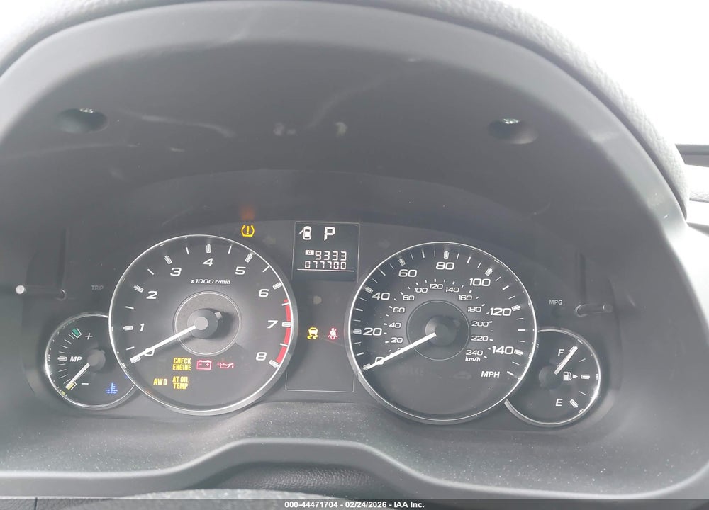 2012 SUBARU OUTBACK 2.5I PREMIUM VIN: 4S4BRCCCXC3204390