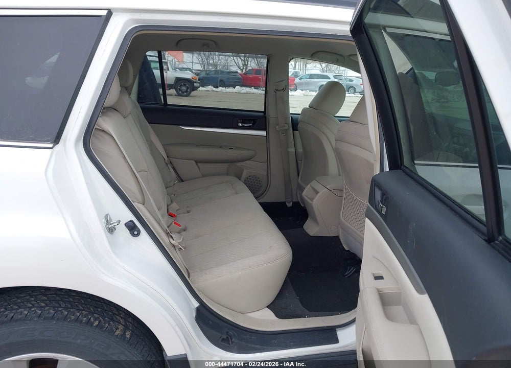 2012 SUBARU OUTBACK 2.5I PREMIUM VIN: 4S4BRCCCXC3204390