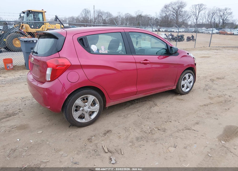 2019 CHEVROLET SPARK LS CVT VIN: KL8CB6SA3KC741947