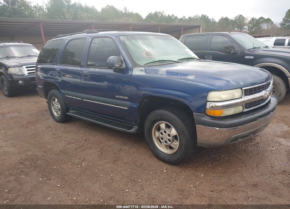 2001 CHEVROLET TAHOE LT VIN: 1GNEC13T31J291475