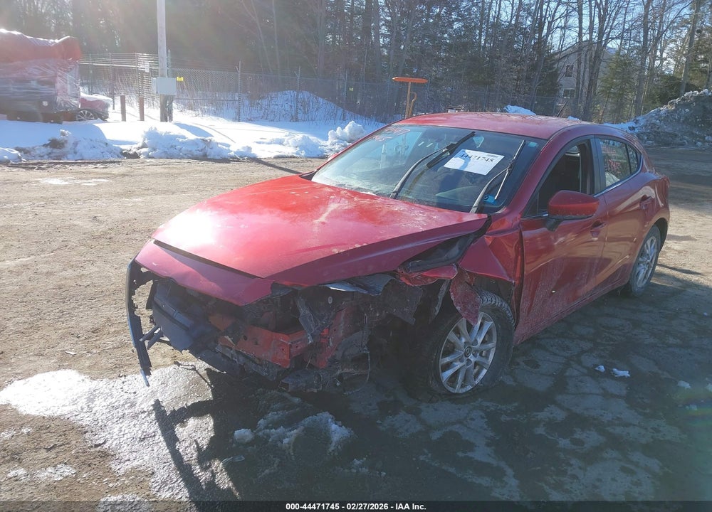 2014 MAZDA 3 I TOURING VIN: JM1BM1L72E1101036