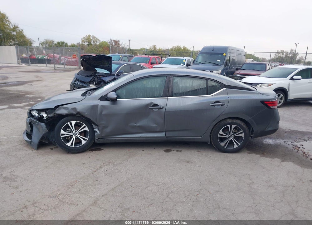2022 NISSAN SENTRA SV XTRONIC CVT VIN: 3N1AB8CV1NY290222