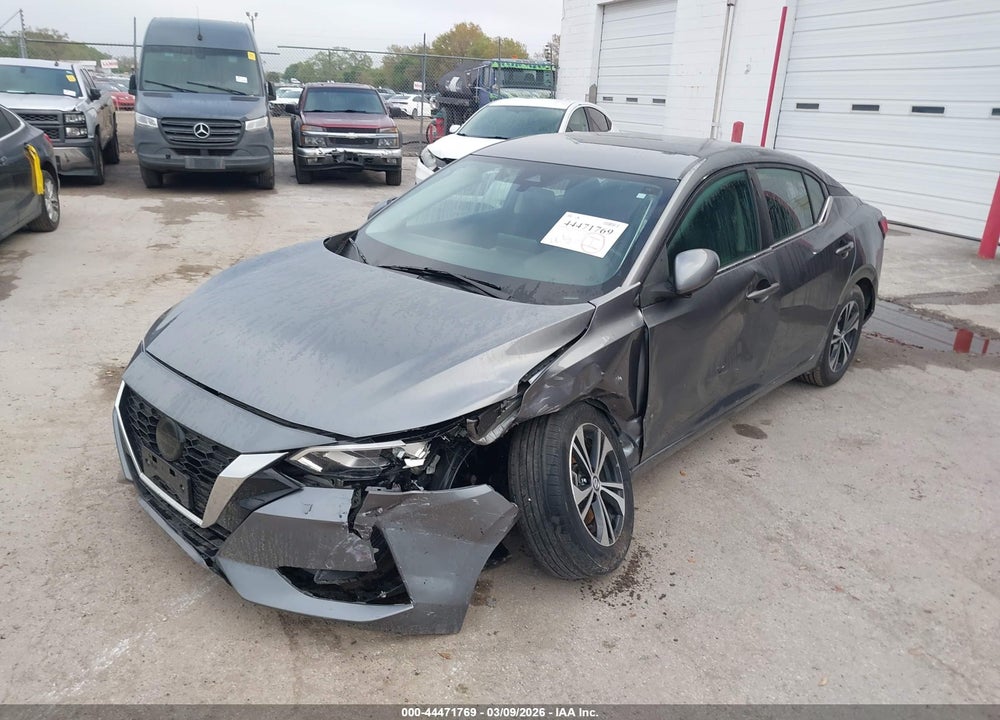 2022 NISSAN SENTRA SV XTRONIC CVT VIN: 3N1AB8CV1NY290222