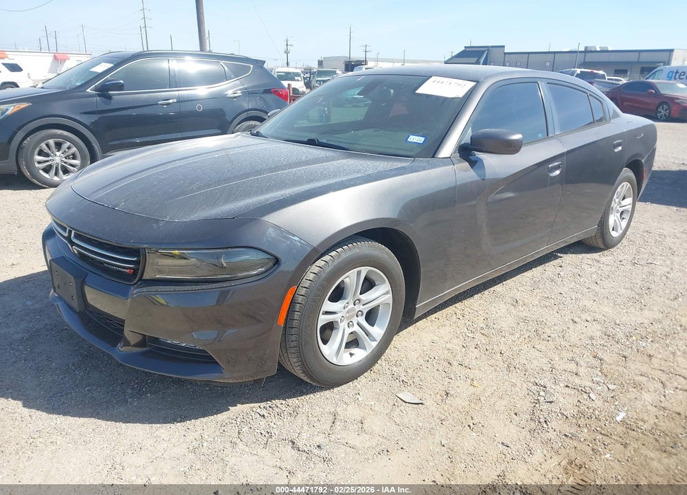 2015 DODGE CHARGER SE VIN: 2C3CDXBG6FH784505