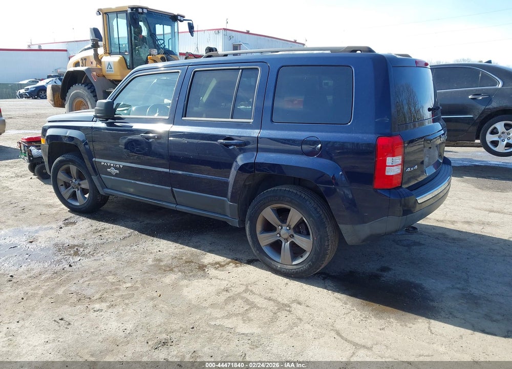 2013 JEEP PATRIOT LATITUDE VIN: 1C4NJRFB0DD216848